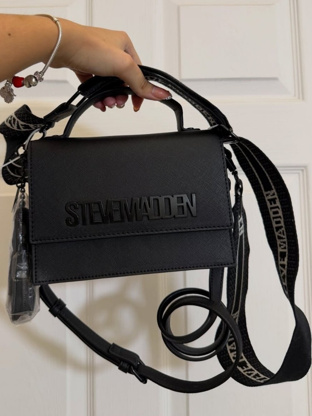 Steve Madden Black Crossbody Handbag